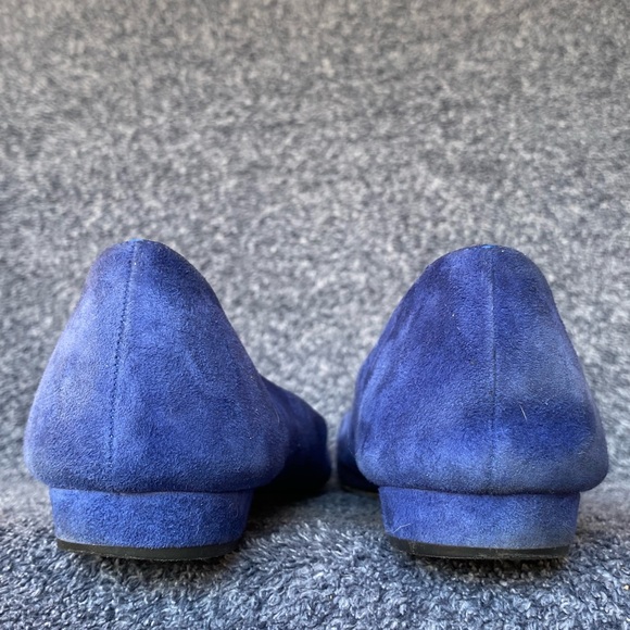 KATE SPADE Norella Suede Ballet Flats with Rhinestone Buckles - Picture 6 of 13